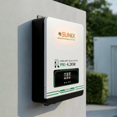 SUNEX PRO Solar Inverter ON/Off Grid Pure Sine Wave 24V
